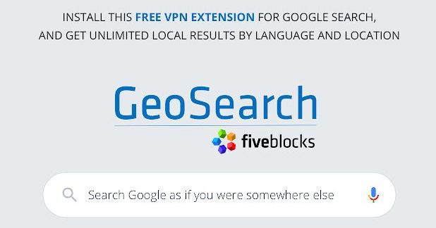 Five Blocks GeoSearch is updated