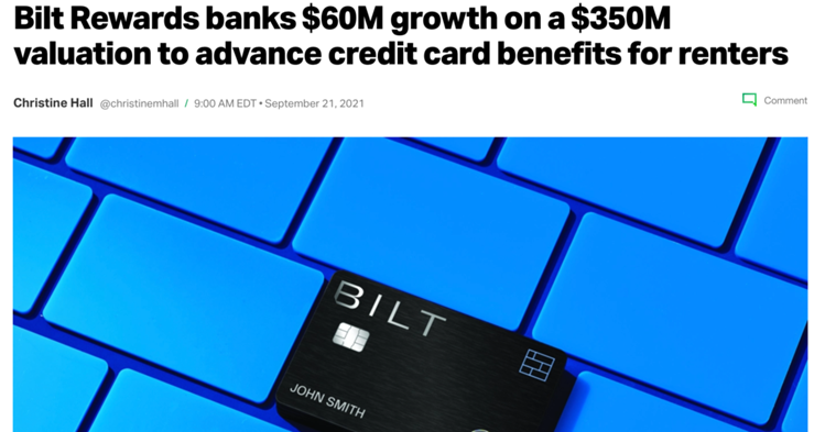 Bilt now valued at $350M