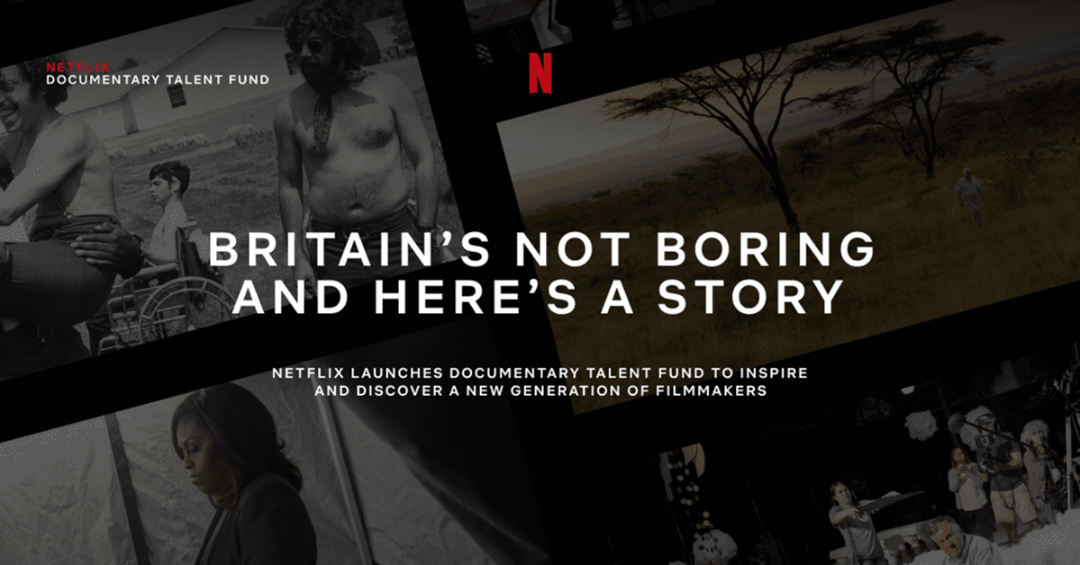 Netflix Announces Recipients of Its Inaugural UK Documentary Talent Fund, Netflix