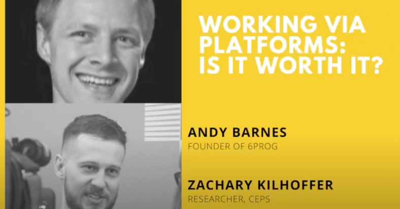 Discussion between a Founder of a freelance platform and a researcher, equipped with data and statistics about freelance platform performances. Working with platforms đđĄ (with Andrew Barnes and Zachary Kilhoffer), 6prog