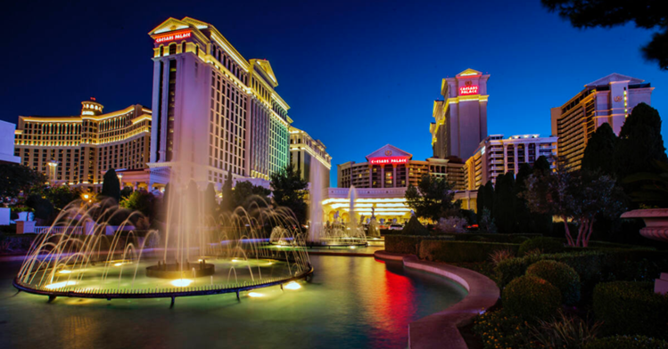 Caesars Entertainment Returns to Full Capacity Gaming Floors at all Las Vegas Resorts